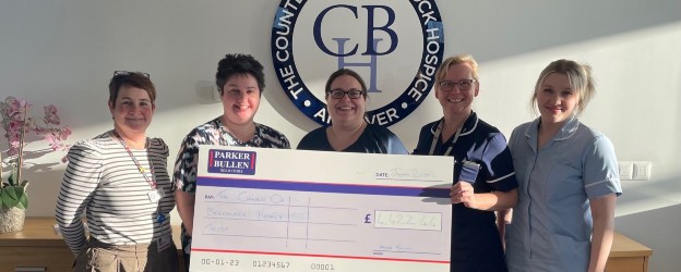 Charity partnership 2024 raises over GBP4,000 for The Countess of Brecknock Hospice Trust